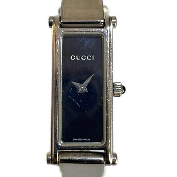 Auth GUCCI - 1500L 0601632 Silver Women's Wrist Watch - Picture 1 of 10